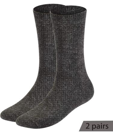 NinetoFiveLife Pack of 6 Men's Wool Dress Socks - Soft, Comfortable, Breathable - Size 6-12 - Buy Online on GoSupps.com