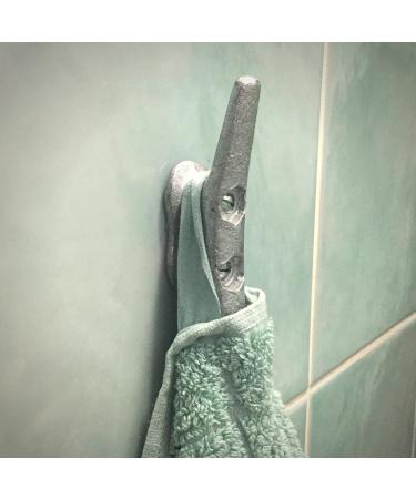 ZUJARA 4 inch Dock Cleats 10-Pack - Galvanized Iron Boat Cleats for Marine or Decorative Use - Buy Online on GoSupps.com