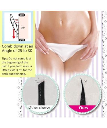 Munyee Hua Intimate Grooming Set for Women - 3 Razors Storage Bag & Toothbrush Set - Stylish Pink Heart Design - Buy Online on GoSupps.com