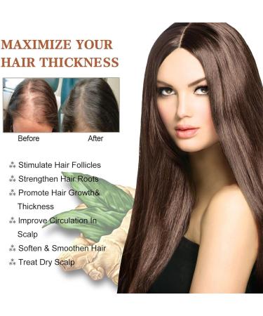  Zasdvn Anti-Hair Loss Shampoo 100ml Natural Conditioner - Anti-Hair Loss Shampoo for Women for Strengthening Volumizing Increasing Volume and Soothing the Scalp - Buy Online on GoSupps.com