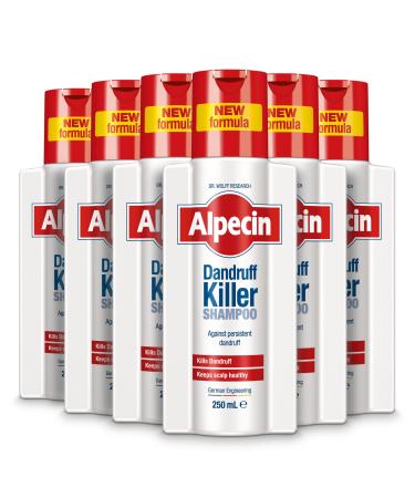 Alpecin Alpecin Anti-Dandruff Shampoo 6 x 250 ml | Effectively eliminates and prevents dandruff | Men's hair care made in Germany