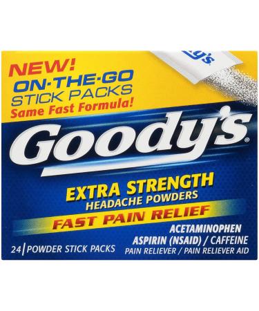 Goodys Extra Strength Headache Powders 24 Tb - Buy Online on GoSupps.com