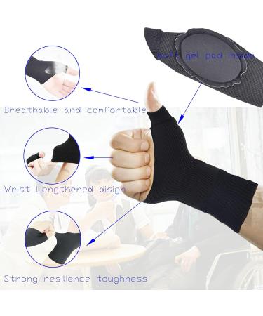 Thumb Arthritis Wrist Brace Gloves - Comfortable Compression Support for Women | Carpal Tunnel Pain Relief | Left & Right Hand Gloves - Buy Online on GoSupps.com