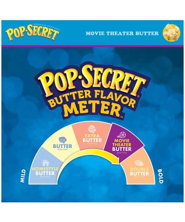Pop Secret Movie Theater Butter Flavor Microwave Popcorn 1.75 Oz Snack Bags - 12 Ct - Buy Online on GoSupps.com