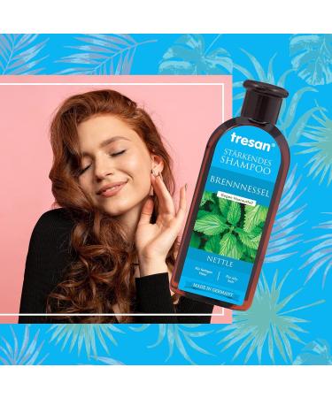 Tresan Toning Shampoo for Oily Hair - Daily Hydration Detox Anti Hair Loss Dandruff & Frizz Shampoo Paraben & Gluten Free 2 x 300ml - Buy Online on GoSupps.com
