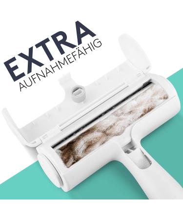 Tierheld Animal Hair Remover - Reusable Lint Roller for Clothing Sofa & Car | Effective Cat & Dog Hair Brush - Buy Online on GoSupps.com