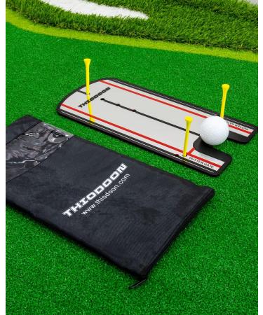 THIODOON Golf Putting Alignment Mirror - 12x6 inches - Training Aid for Beginners - Buy Online on GoSupps.com