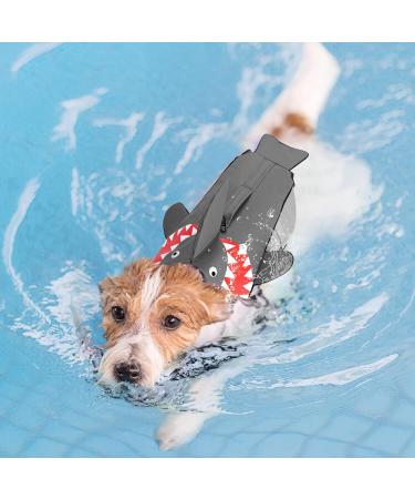 Easilywinlife XL Dog Vest - Adjustable Ripstop Life Jacket with High Buoyancy Rescue Handle & Reflective Strip for Dogs (79 99 cm Gray) - International Shipping Available - Buy Online on GoSupps.com