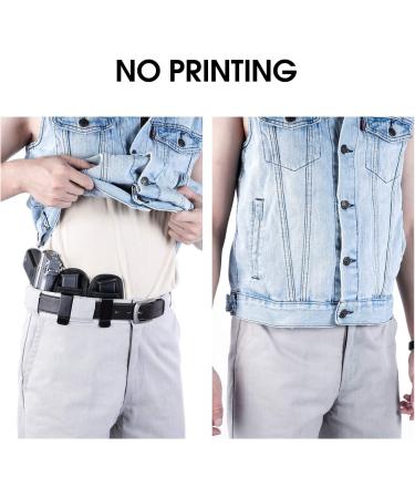 2 Pack Universal Magazine IWB Pouch for Concealed Carry - Fits S&W, Sig Sauer, Ruger, Glock - 9mm .40 .45 .380 .357 - Fits All Pistols - Handgun Ammo Holsters - Buy Online on GoSupps.com