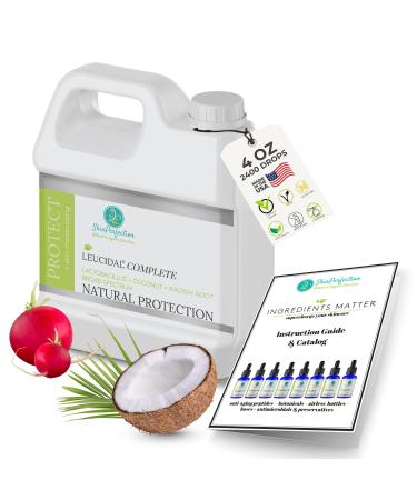 Leucidal Complete Natural Preservatives for Cosmetics Alternative Protectant Making Organic Hair Soap Skincare Radish Root Leucidal Liquid + AMTicide Coconut Ferment 4 oz