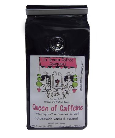 La Crema Coffee Company Queen of Caffeine 2 Piece Highlander Grogg, 12 Ounce