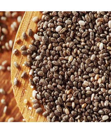 RAW HERB/JADI BOOTI DRIED CHIA SEEDS CHIA BEEJ TOKMA DANA SALVIA HISPANICA (250gm) - Buy Online on GoSupps.com