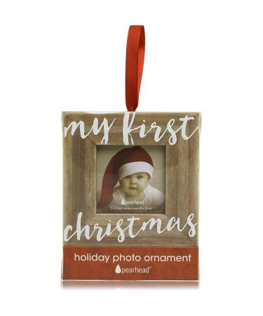 Baby's First Christmas Wooden Ornament - Personalized Keepsake for the Holidays - Buy Online on GoSupps.com