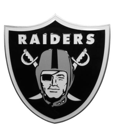 Siskiyou Sports NFL Large Logo Hitch Cover Las Vegas Raiders