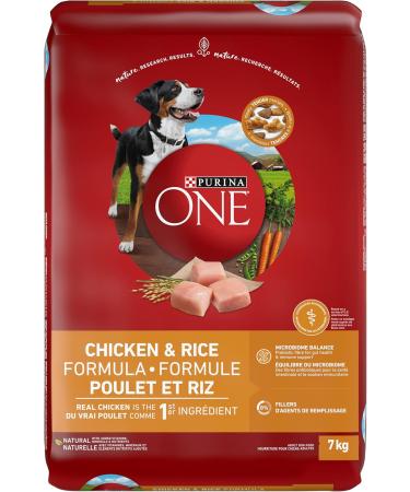 Purina ONE Smartblend Natural Dry Dog Food Chicken & Rice 7 kg + Lamb & Rice 7 kg Dry Dog Food + Dog Food 7 kg Chicken & Rice 7 kg (Pack of 1) - Buy Online on GoSupps.com