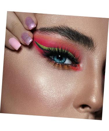 POPETPOP Glitter Eyeliner 24 Pairs False Eyelash Stickers Decor Eyeliner Strip Sticker Eyelash Sticker for Women Glue - Buy Online on GoSupps.com