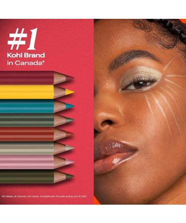 Annabelle Vegan Kohl Eyeliner Matte Finish 67 Terracotta Twist Intense Colour Payoff Long-Lasting Cruelty-Free Paraben-Free Silicone-Free Fragrance-Free Hypoallergenic 1.14 g Matte 67 Terracotta Twist - Buy Online on GoSupps.com