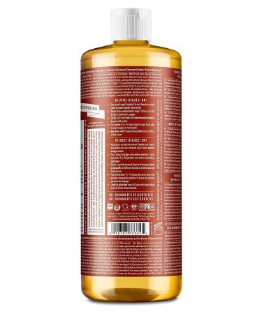 Dr. Bronner's Pure-Castile Liquid Soap (Eucalyptus 16oz) - Organic, 18-in-1 Uses for Face, Body, Hair, Laundry, Pets, Dishes - Concentrated, Vegan, Non-GMO - 1 Pack - Buy Online on GoSupps.com