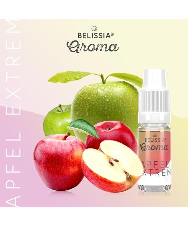 Belissia Food Aroma - Apple Extreme High-Dose 10ml | Perfect for Cooking Baking & Refreshments - Buy Online on GoSupps.com