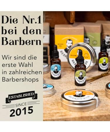 Beardpride Bio Bart l f r M nner - 100% Naturreine Bartpflege l aus dem Barbershop - Fruchtiger Duft f r weichen Bart - 30 ml - Buy Online on GoSupps.com