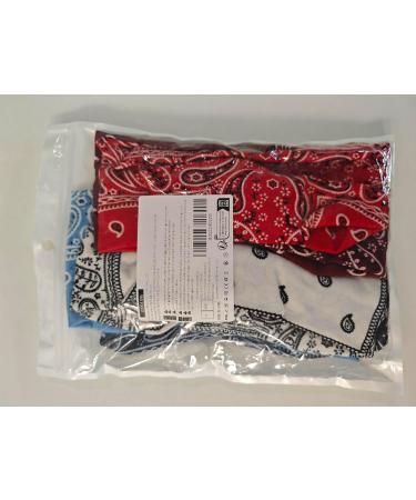ZUOQIANG 6 Pieces Boho Headband Soft Elastic Hair Bands Women's Hair Bands Wide Elastic Hairband Turban Fashion Hair Accessories Yoga Sports Hairband Bandana Hair Accessories - Buy Online on GoSupps.com