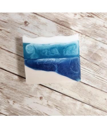 Buy Ocean Themed Beach Soap - Exfoliating Handmade Shea Butter & Goat Milk | All Natural Guilty Type Scent - Shop Internationally - Buy Online on GoSupps.com