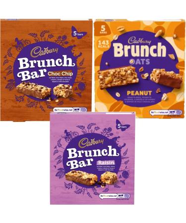 Brunch Bar Bundle with Brunch Raisin Cho Chip & Peanut Chocolate Cereal Snack Bars With Oerich Card
