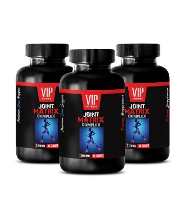 Joint Pain Supplement for Men - Joint Matrix Complex - zinc with Copper Supplement - 3 Bottles 270 Tablets