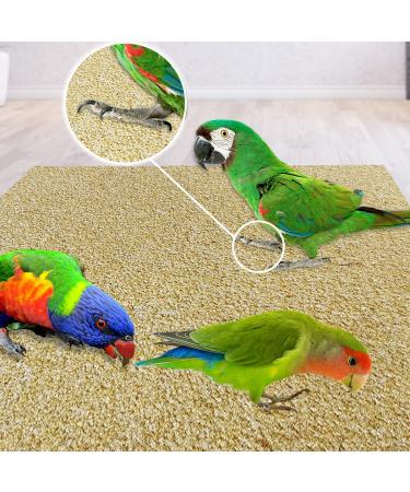 DVECUE Gravel Paper for Bird Cage 11x17 Inch - 10 Pack Absorbent Liner Sheets - Buy Online on GoSupps.com