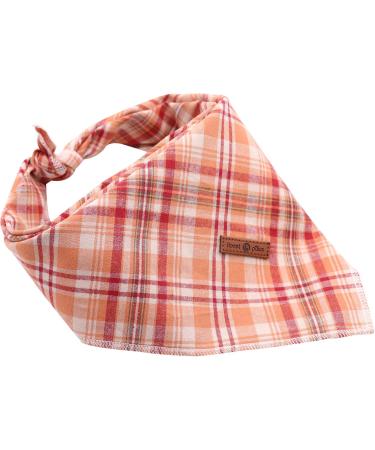 Shop Lionet Paws Dog Bandana - Triangular Scarves for Small Medium & Large Dogs | Orange Headscarves (Pack of 1) - Buy Online on GoSupps.com