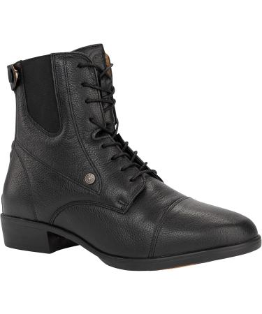 Suedwind Advanced II BZ Lace Soft Riding Ankle Boots - Black Leather Jodhpur Boots with Zipper | Comfortable Slip-On Fit | EU Size 39 - Buy Online on GoSupps.com