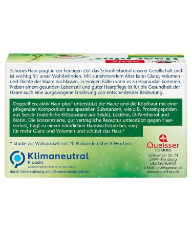 Doppelherz Haar Plus - Effective Support Against Hair Loss | 7 Scalp Applications - Shop Internationally - Buy Online on GoSupps.com