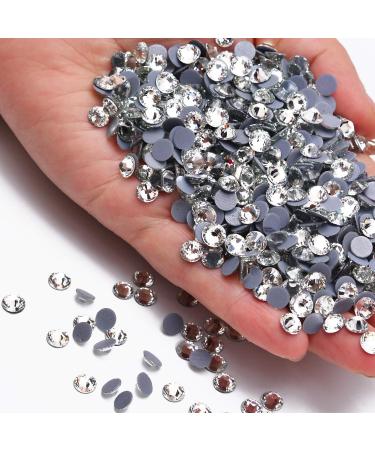 3000 Pcs Hot Fix Glass Flatback Rhinestones - Crystal Clear SS10 (3mm) - Buy Online on GoSupps.com