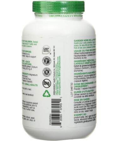 Organika Milk Thistle 250 Mg 220 vcaps + NAC (N-Acetyl-L-Cysteine) 500mg 180caps | Liver Support Bundle 220 Count (Pack of 1) Seed + Levels 180caps - Buy Online on GoSupps.com