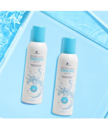 Katsy Style Travel Shop Refreshing Cooling Mist 150ml x2 - Vitamin E Quick Cooling & Refreshing for All Skin Types - Buy Online on GoSupps.com