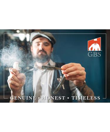 G.B.S Barber Strop: Extra Wide Leather Strop for Straight Razor Shaving - Perfect for Knives, Mug, Brush Pairing - 3X21.5 - Buy Online on GoSupps.com