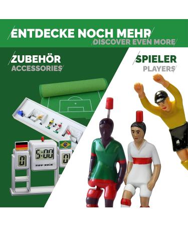 Tip-Kick Junior Cup Set - 82x56 cm Ready-to-Play with Players Goalkeepers Balls & Field | International Shipping - Buy Online on GoSupps.com