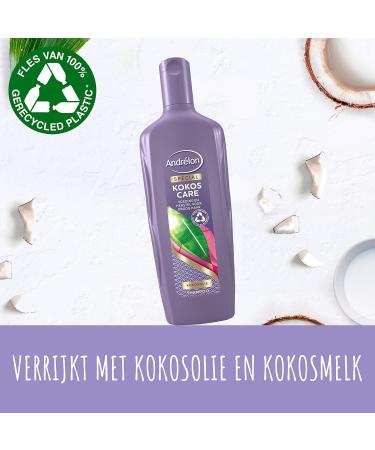  Andrelon Andr lon Kokos Care Shampoo Nourishes and Repairs Dry Hair - 6 x 300 ml - Buy Online on GoSupps.com