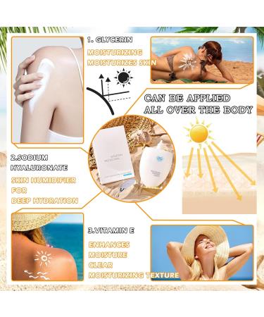 Hydrating Tinted Moisturizer SPF 50 - Lightweight Face Sunscreen & Primer All-Day Wear Sunblock - Buy Online on GoSupps.com