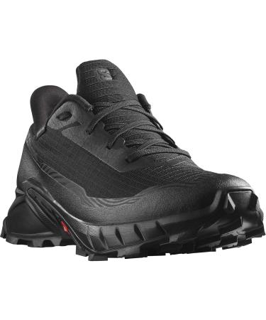 Salomon Alphacross 5 Gore-Tex Women's Trail Running Shoes | Strong Grip & Weather Protection | EU Size 41 1/3 | Black Ebony - Buy Online on GoSupps.com