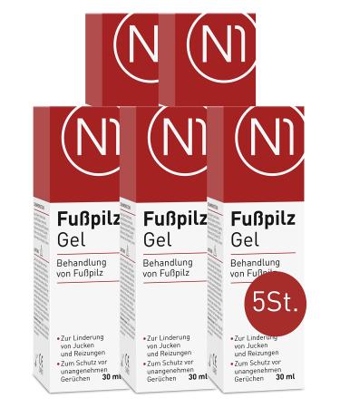 N1 Foot fungus gel 150ml - relieves itching & protects against unpleasant smells - foot mushroom cream/skin fungus cream - medical device - footpiece treatment fast intense cream - footprint ointment 150 ml (1 Pack)