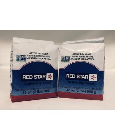 Red Star Active Dry Yeast 2 lbs x 2 Packs (Total 4 lbs) - Buy Online on GoSupps.com