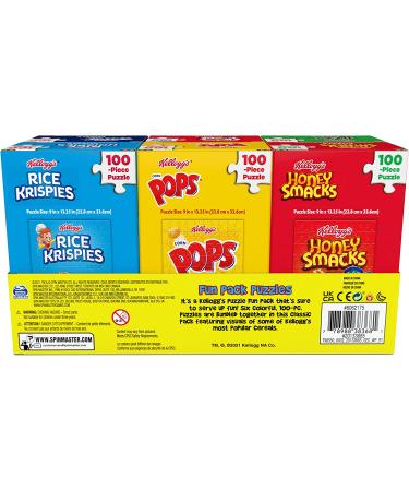Kellogg's Fun Pack Puzzles: 6 Square Cereal Boxes Bundle - Gift Set of Froot Loops, Frosted Flakes & More for Kids and Adults (Aged 4+) - Buy Online on GoSupps.com
