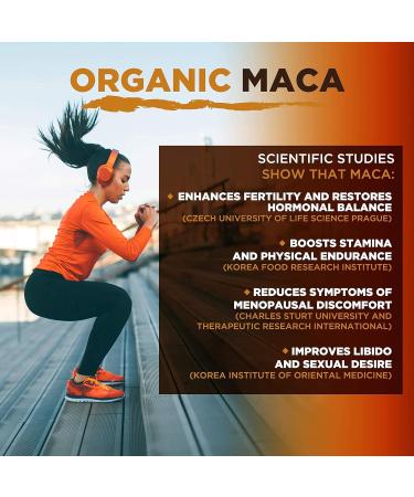 Organic Maca Premium 4 Root Powder 500g - Superfoods 500g (Pack of 1) - Buy Online on GoSupps.com