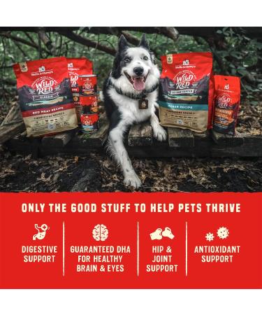 Stella & Chewy's Wild Red Dog Food 3.5 lb Bag - High Protein Raw Coated Red Meat Recipe with Wholesome Grains - Buy Online on GoSupps.com
