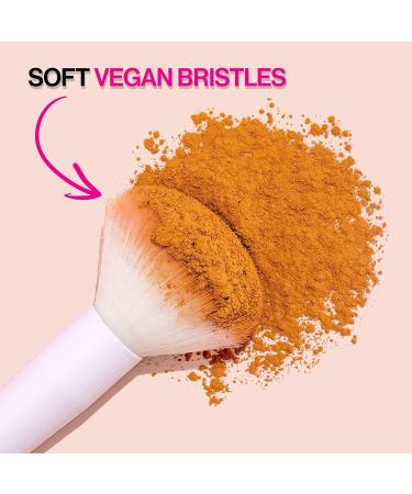 Shop Wet n Wild Angled Brush Set - Foundation & Liner Makeup Brushes (Pack of 2) | Ultra-Thin Precision & Ergonomic Handle - Buy Online on GoSupps.com