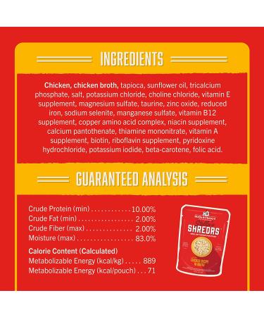 Stella & Chewy's Shredded Chicken Dog Food - 24 Pouches - Buy Online on GoSupps.com