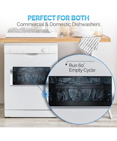 ADK Washing Machine Cleaner Limescale Descaler Detergent & Antibacterial Smells Remover Sachets Keeps Dishwasher and Washing Machines Fresh Cleaning Mould and Smelly Odour (1 Box has 12 Sachets) - Buy Online on GoSupps.com