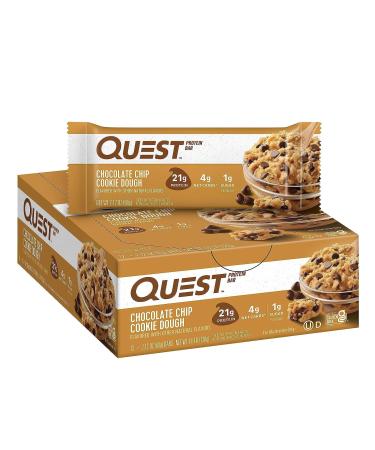 Quest Bar Choc. Chip Cookie Dough 12/Box