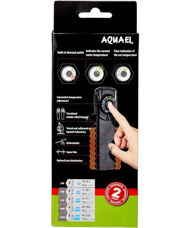 AQUAEL ULTRA HEATER 25W - Efficient Plastic Heater for Aquariums | 190g International Shipping - Buy Online on GoSupps.com